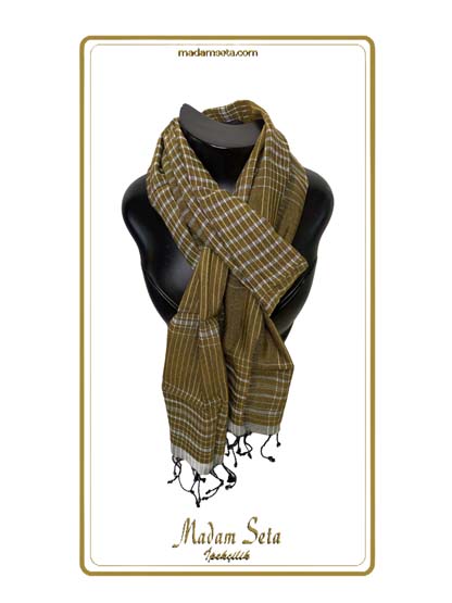 Bitkisel İpek Fular